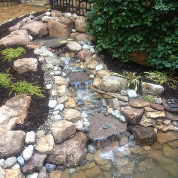 Water Feature: Pond w/ Recirculating Stream