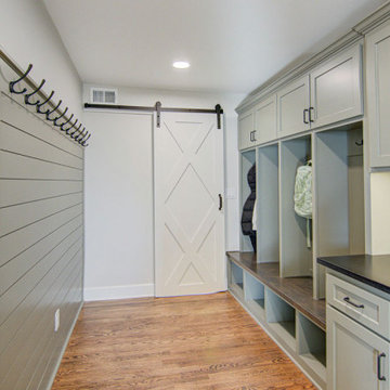 Modern Rustic Farmhouse Kitchen + Mudroom + Bathroom Remodel