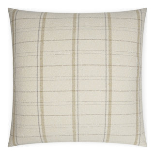Wooly Bully Pillow - Cream, 24" x 24" - Farmhouse - Decorative Pillows
