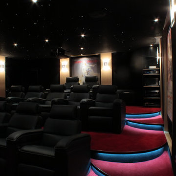 Home Cinéma privé design de luxe 45 m2, Salon de Provence (13) – VOTRE CINEMA