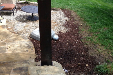 This is an example of a traditional landscaping in Kansas City.