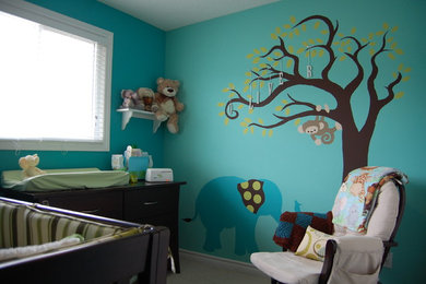 Kids' room - contemporary kids' room idea in Toronto