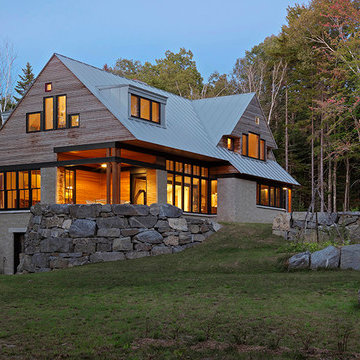 Warren, VT Contemporary New Home Construction