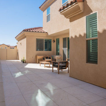 Porch & backyard remodel