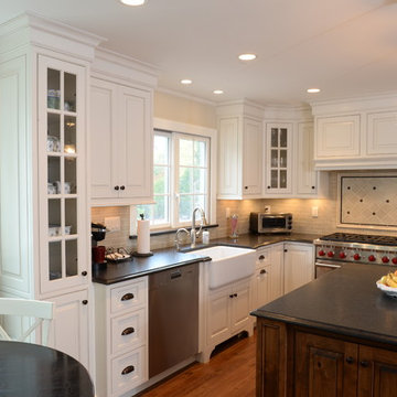 Kitchen with a country flavor