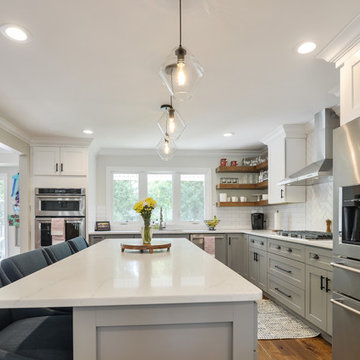 Kitchen - Modified Layout - Cherry Hill