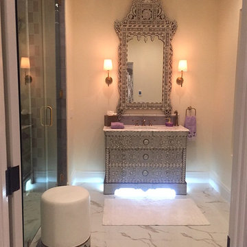 Palm Desert CA, bathroom project