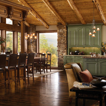 Mountain Retreat Kitchen