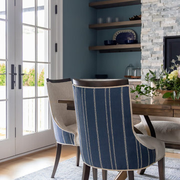 Upscale Maritime in Mystic Dining Room