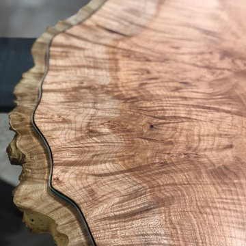 New Big Leaf Maple River Table 2018