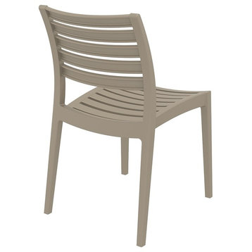 Compamia Ares Outdoor Dining Chairs, Set of 2, Taupe