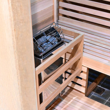 Shower to Sauna Conversion