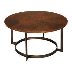 cala hammered coffee table | houzz cala hammered coffee table | houzz