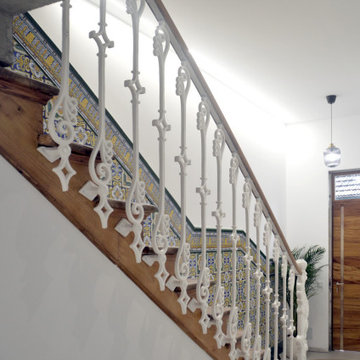 Vivienda S.Benito_escalera rehabilitada
