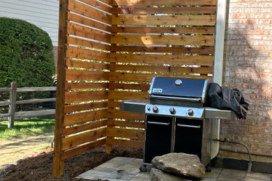 Inspiration for a contemporary patio remodel in Denver