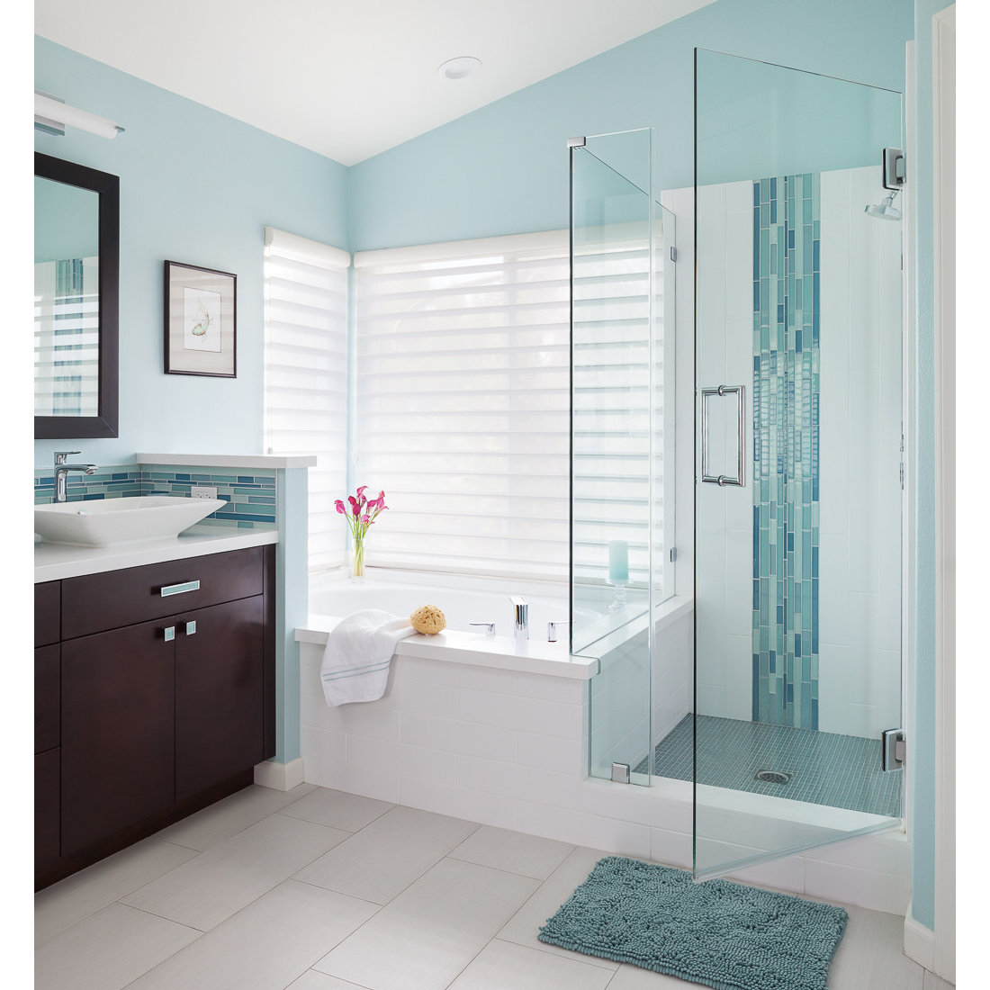 Contemporary Spa Inspired Bath