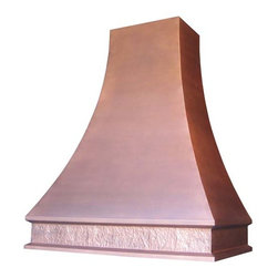Copper Range Hood | Falkner | Vogler - Range Hoods And Vents