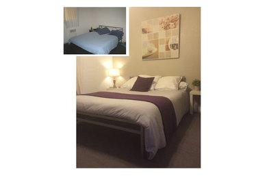 Transitional home design photo in Other