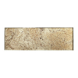 4x12 Glossy Gold Sky Subway Glass Mosaic Tiles - Home Accessories & Decor