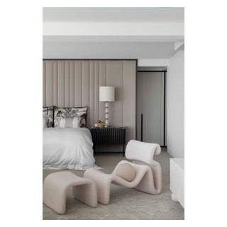 Rose Bay Penthouse - Contemporary - Bedroom - Sydney - by D'Cruz Design ... - Best Penthouse Decorating Ideas On Houzz Australia