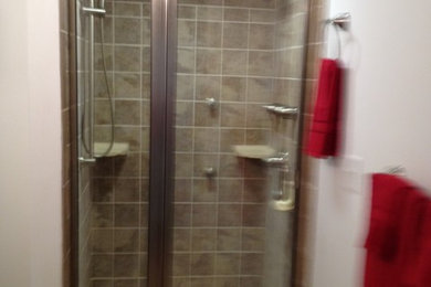 Moen 4 spray head Tiled shower - Bena, Maryland