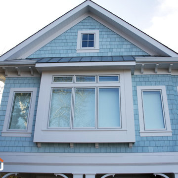 Coastal House - Open Air NuCedar Shingle Siding