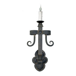 SC-125 Custom Hand Made Iron Sconce - Wall Sconces