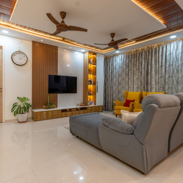 Living Room Tv pannel unit