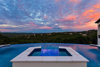 Pool - mediterranean pool idea in Austin