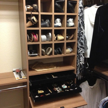 Ponte Custom Closets in Riverstone Development, Naples, Florida