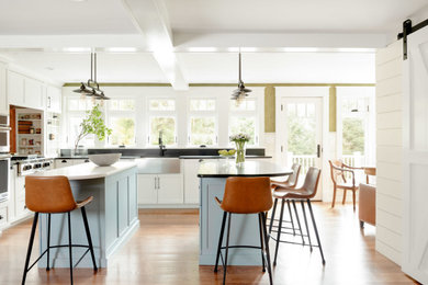 Home design - contemporary home design idea in Boston