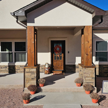 Warm Welcome at the Front Entrance