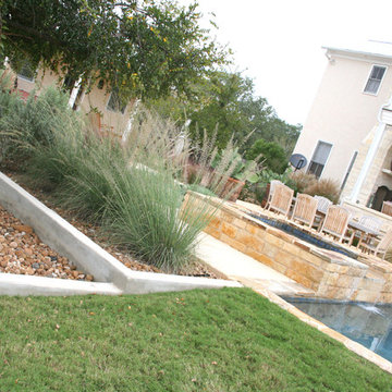 Pool and Bocce Court
