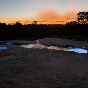 Fitzhugh Ranch Pool, Dripping Springs, TX.