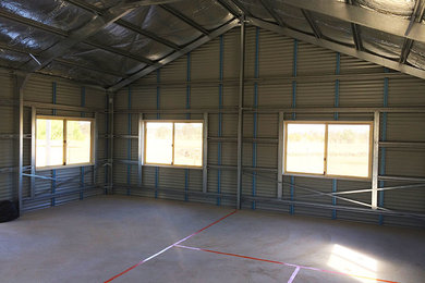 Photo of a large modern detached studio in Geelong.