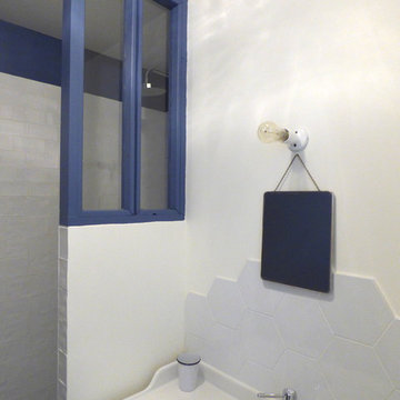 Rénovation : un beau mix and match coloré de 55m2
