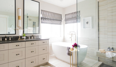 Bathroom of the Week: Contemporary and Classic in a Master Bath
