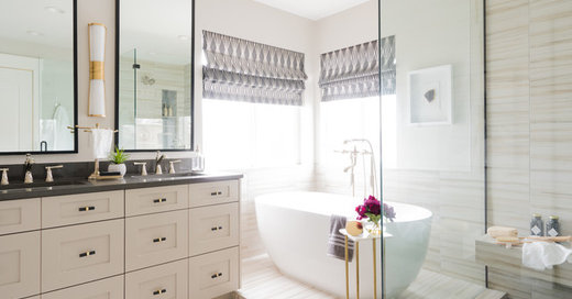Bathroom of the Week: Contemporary and Classic in a Master Bath