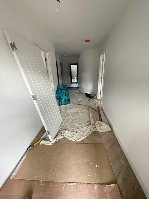 Ideas for curved wall in hallway