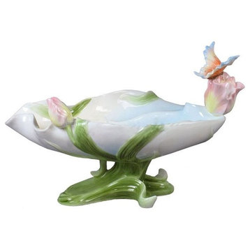 Butterfly Coupe, Large, Home Accent, Fine Porcelain