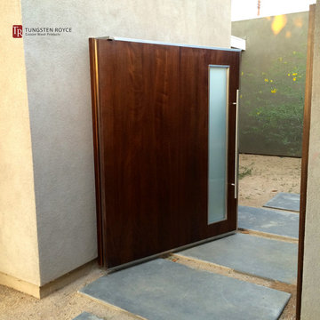 Modern Contemporary Entry Gate - Rossmoor, CA