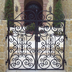 Wrought Iron Exterior Gates - Products