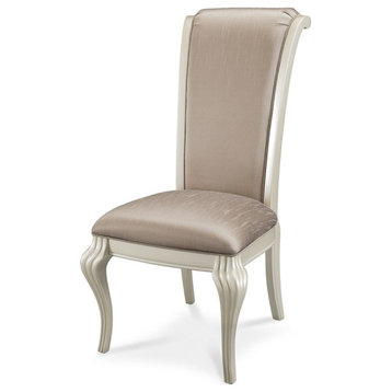 Michael Amini Hollywood Swank Dining Side Chair - Set of 2 - Pearl
