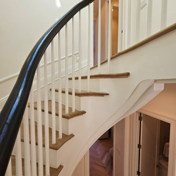 Project #131 | Three-Story Elliptical Staircase in Historic Home