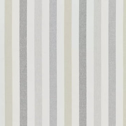 John Lewis & Partners Penzance Stripe Furnishing Fabric, Natural - カーテン生地