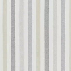 John Lewis & Partners Penzance Stripe Furnishing Fabric, Natural - Curtain Fabric