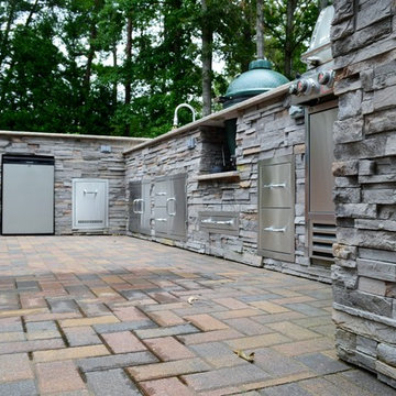 Front Renovation & Outdoor Kitchen - White Plains, MD