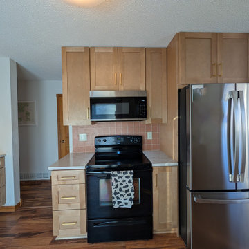 Warm Sandstone Kitchen Transformation