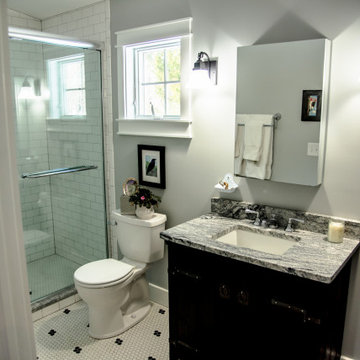 Craftsman Farmhouse Guest Bath