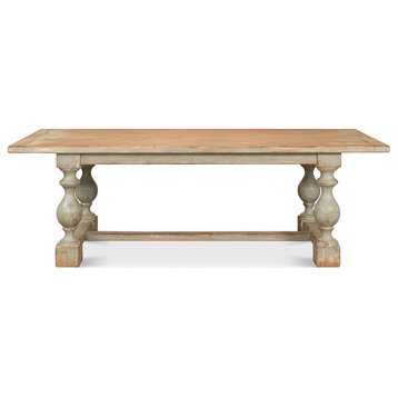 Owen Sage Dining Table Seats 8 Reclaimed Wood